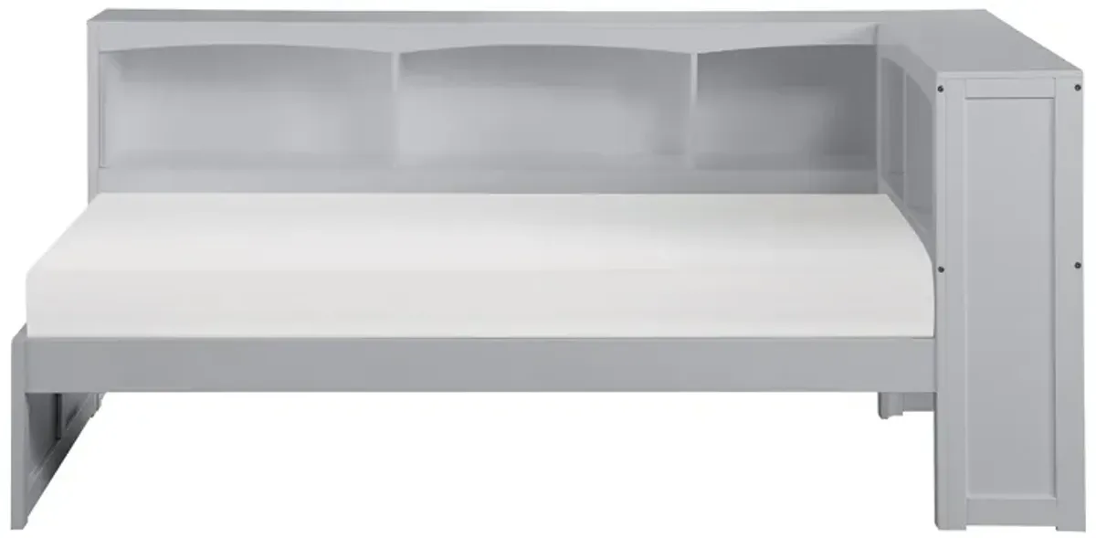 Colors Twin Corner Bookcase Bed