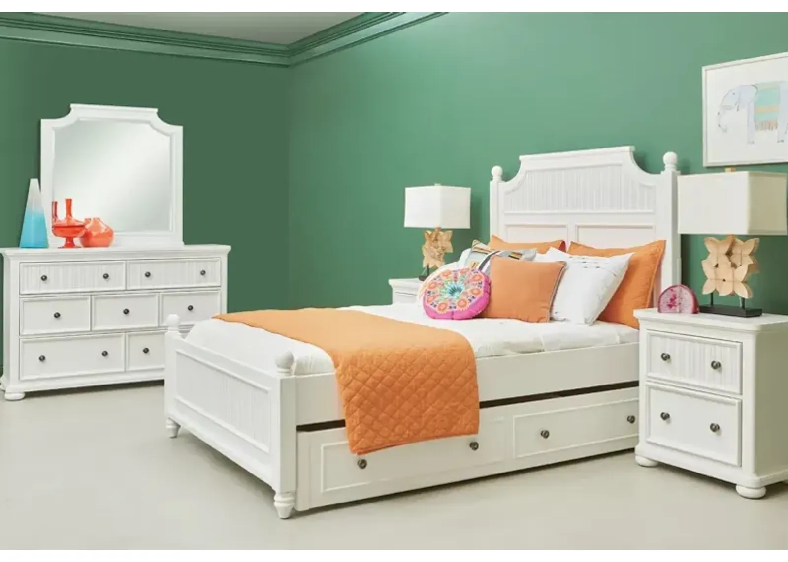 Twin Bed With Trundle