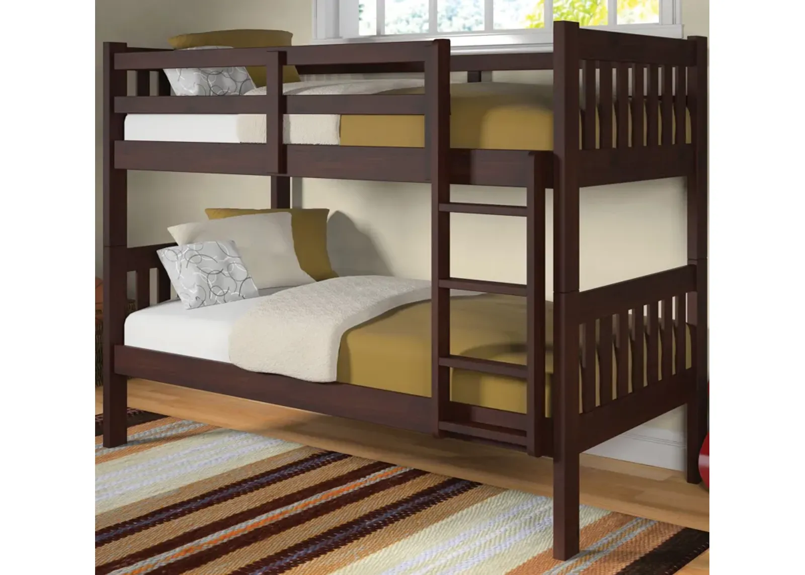 Twin Over Twin Bunk Bed