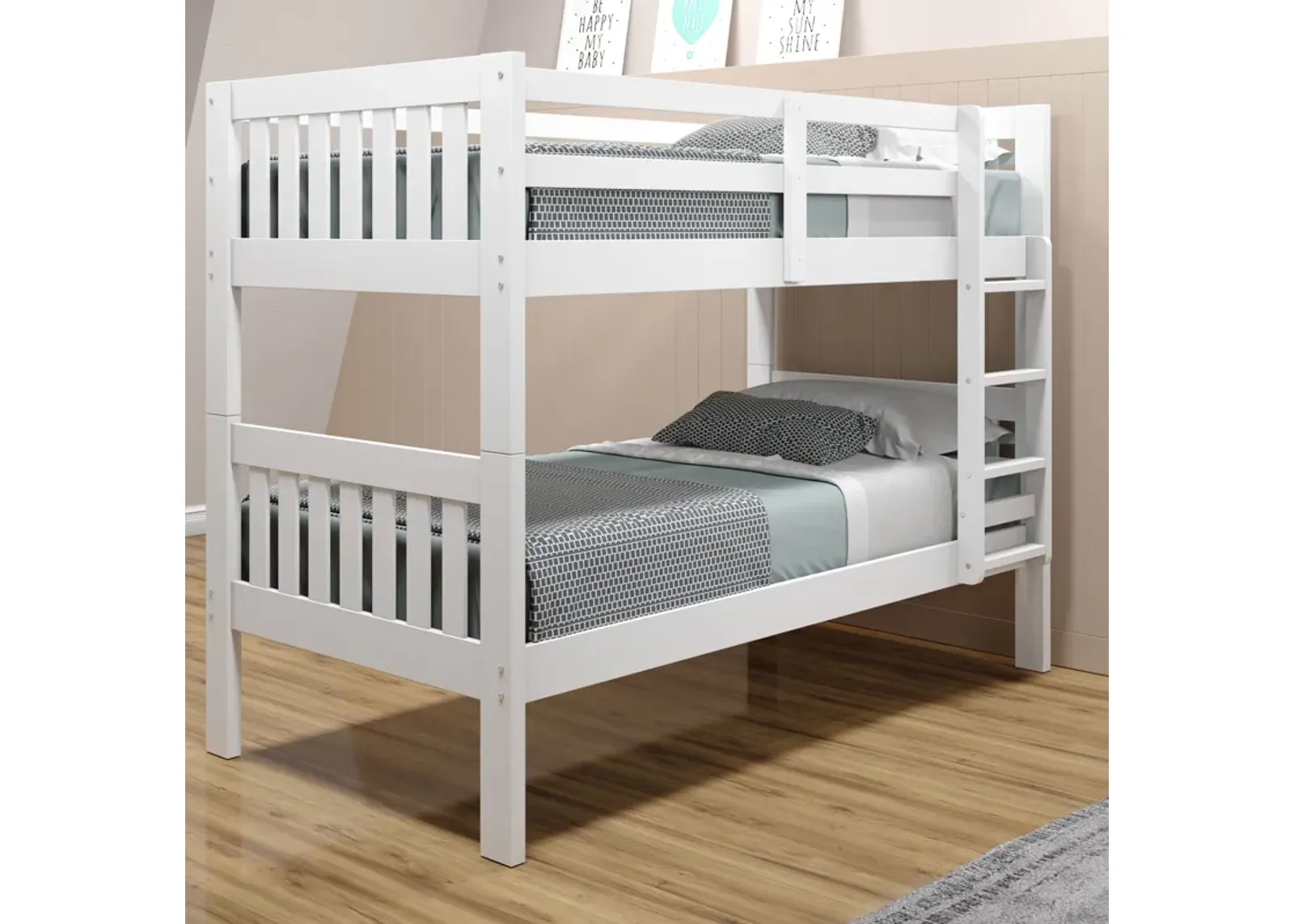 Twin Over Twin Bunk Bed