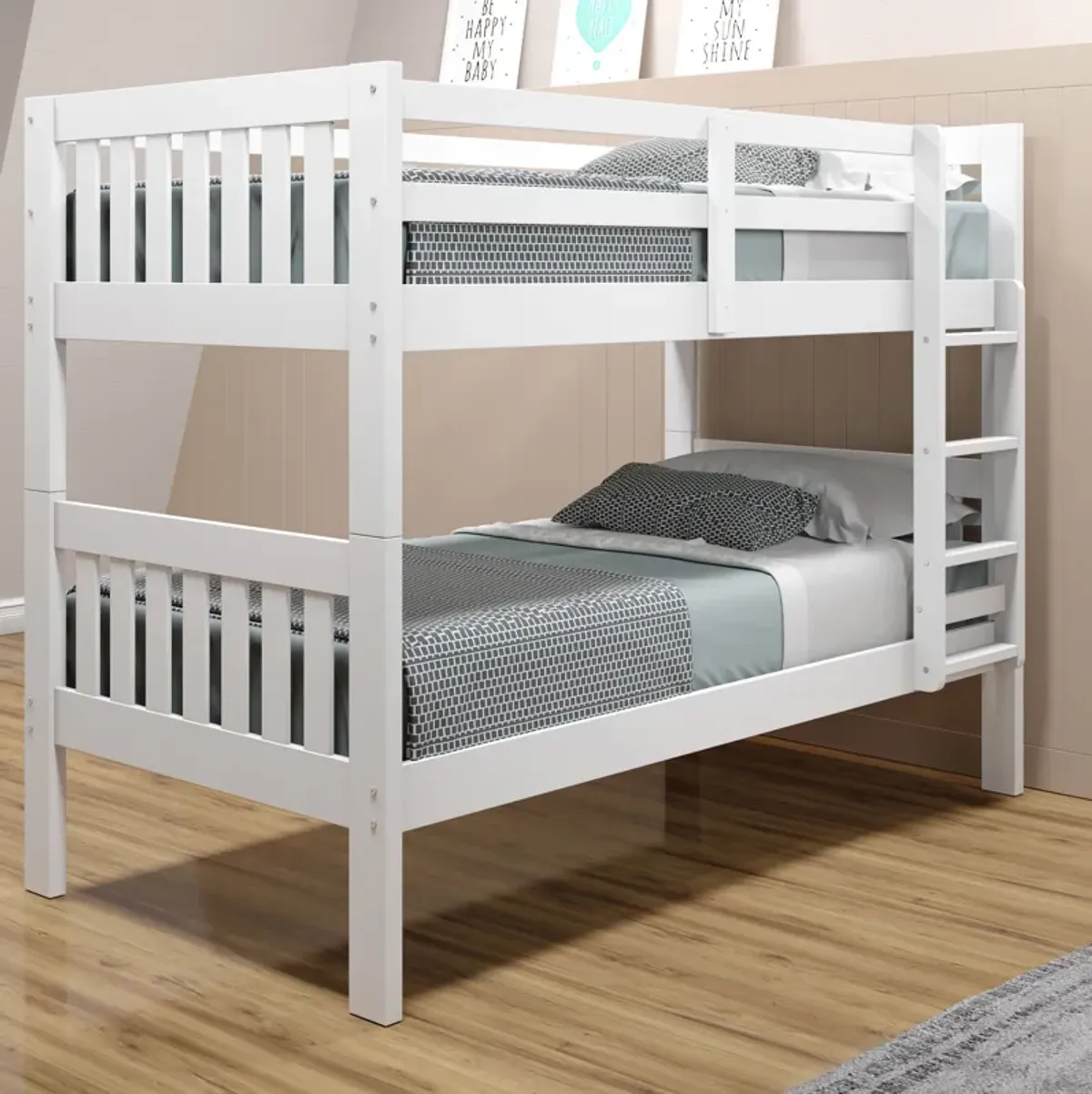 Twin Over Twin Bunk Bed