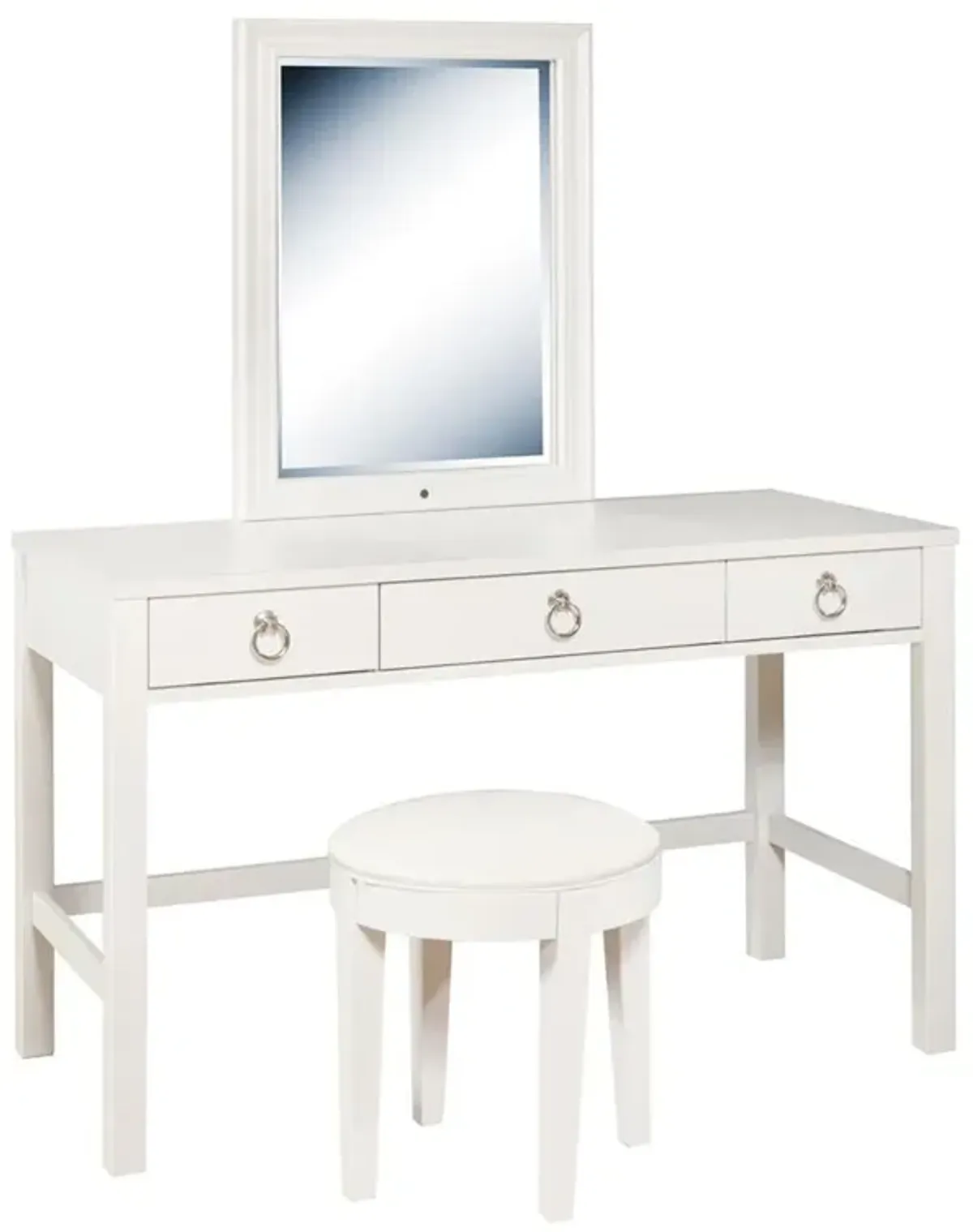 Bella Vanity, Stool & Mirror
