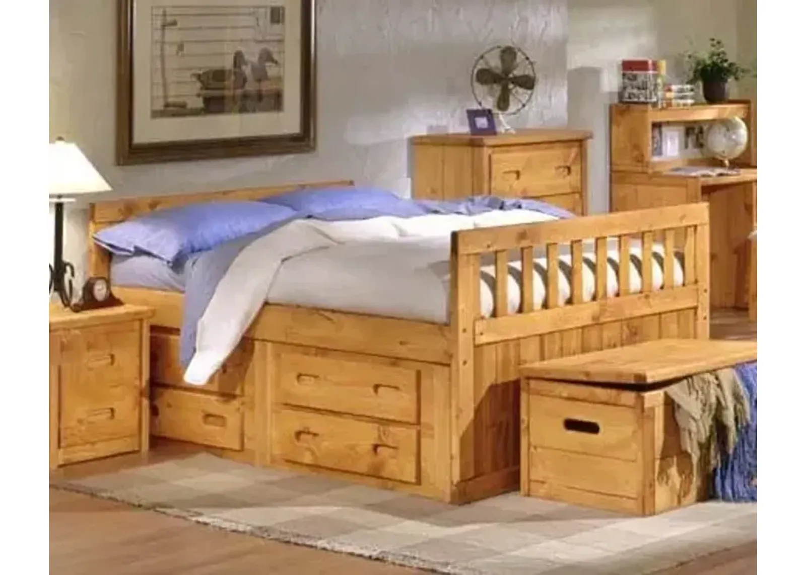 Twin Captains Bed