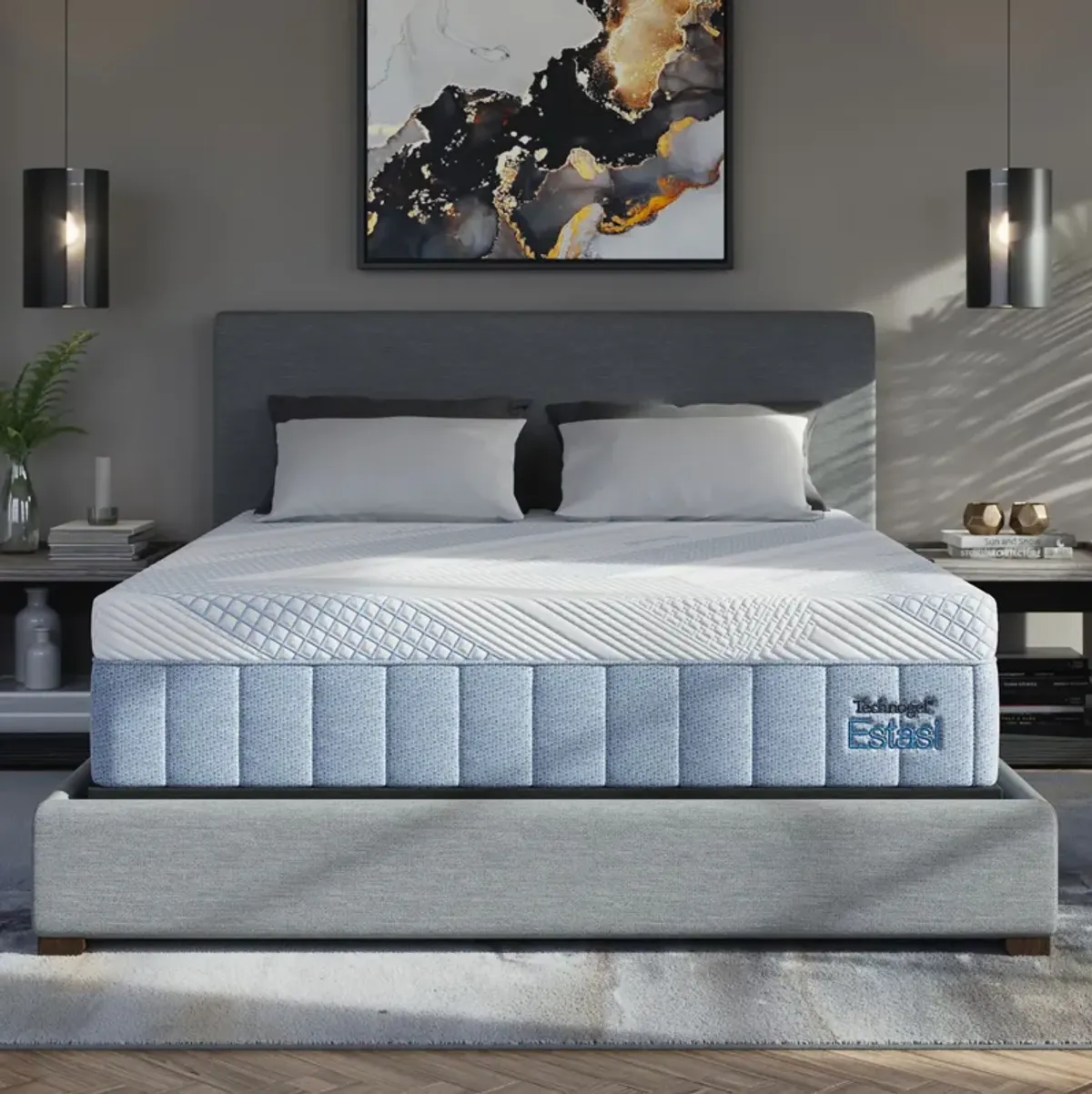 Estasi Medium Plush Split Head King Mattress