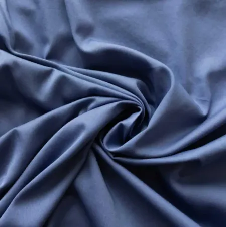 100% Pima Cotton Blue Sheet Set - Queen