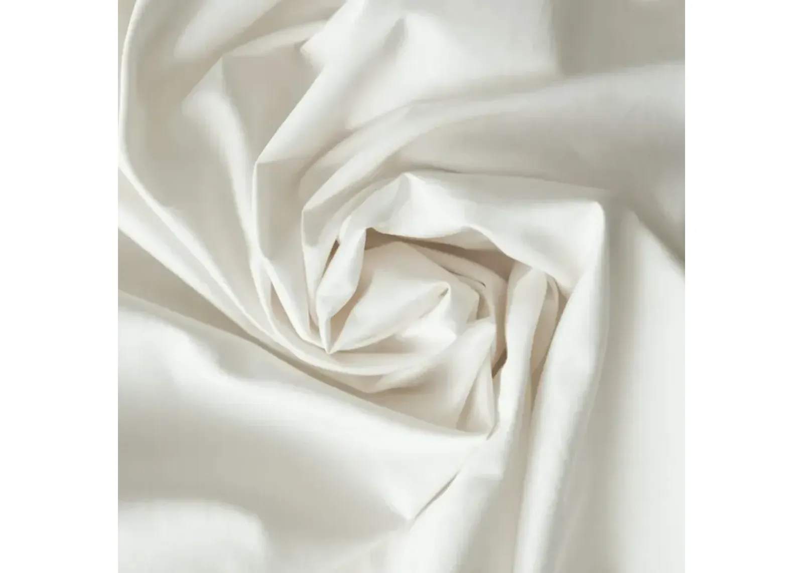 100% Pima Cotton White Sheet Set - Queen