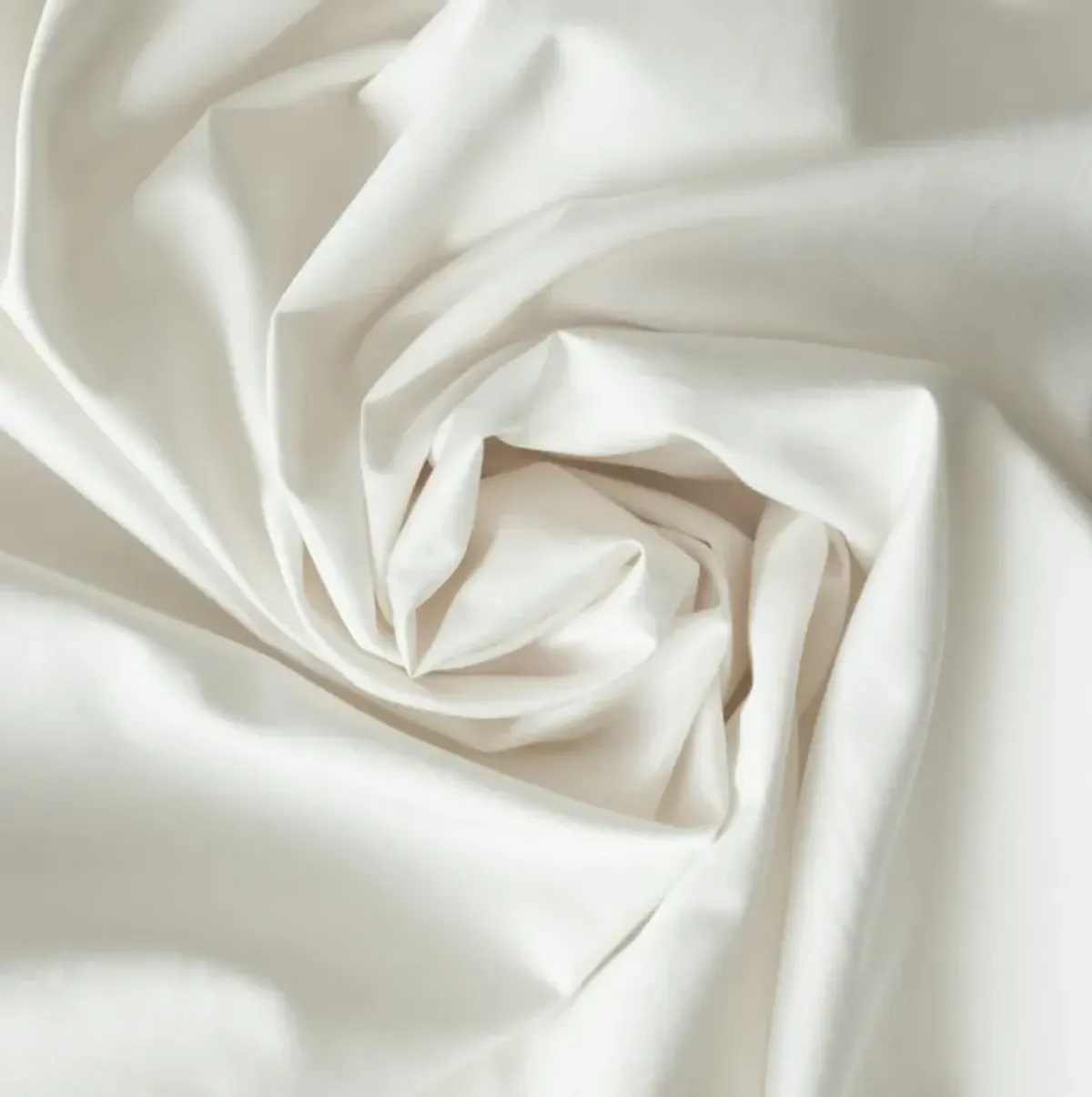 100% Pima Cotton Queen White Sheet Set