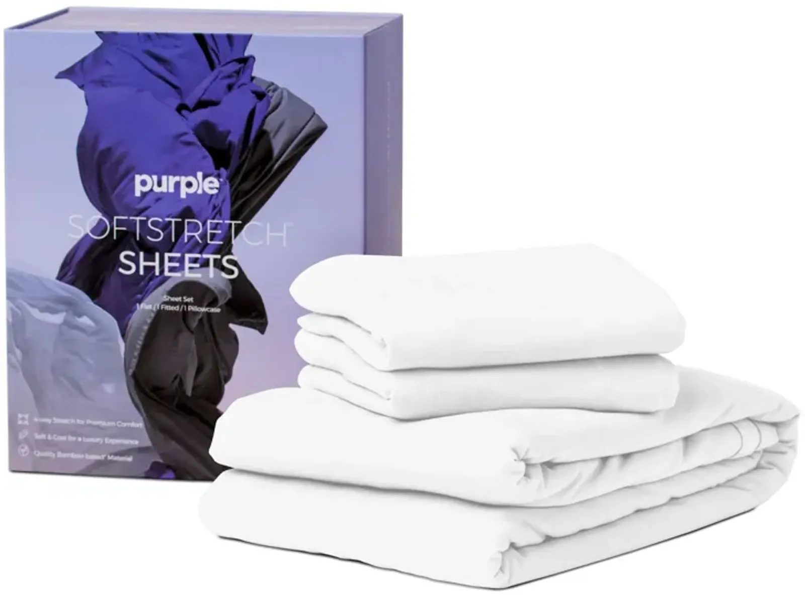 Twin/Twin Xl White Sheet Set