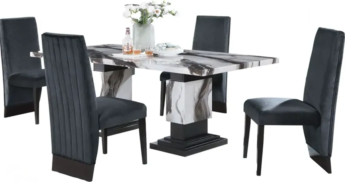 Ronnie 5 Piece Dining Set