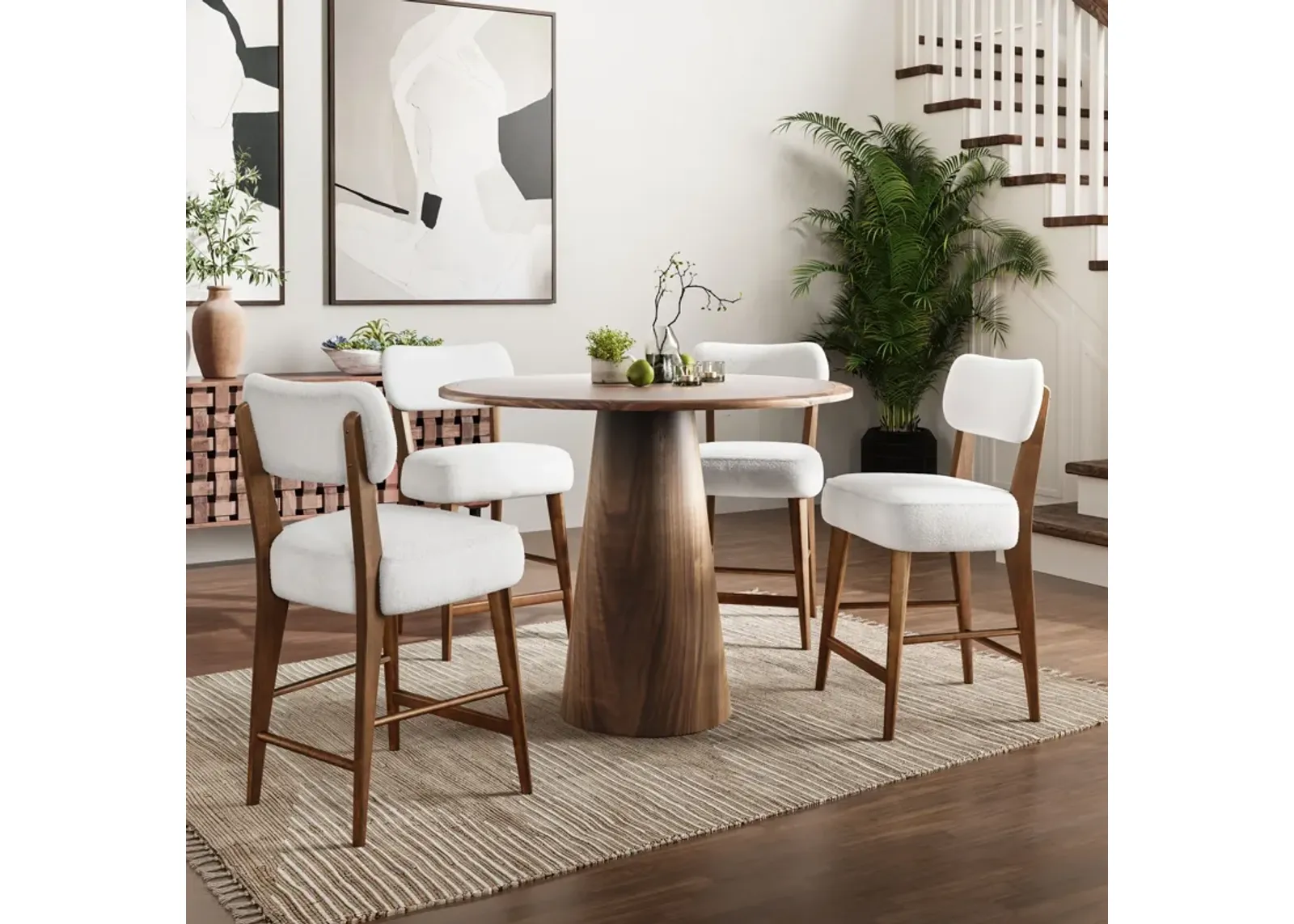 5 Piece Counter Dining Set