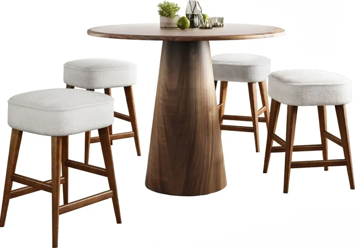 5 Piece Counter Dining Set