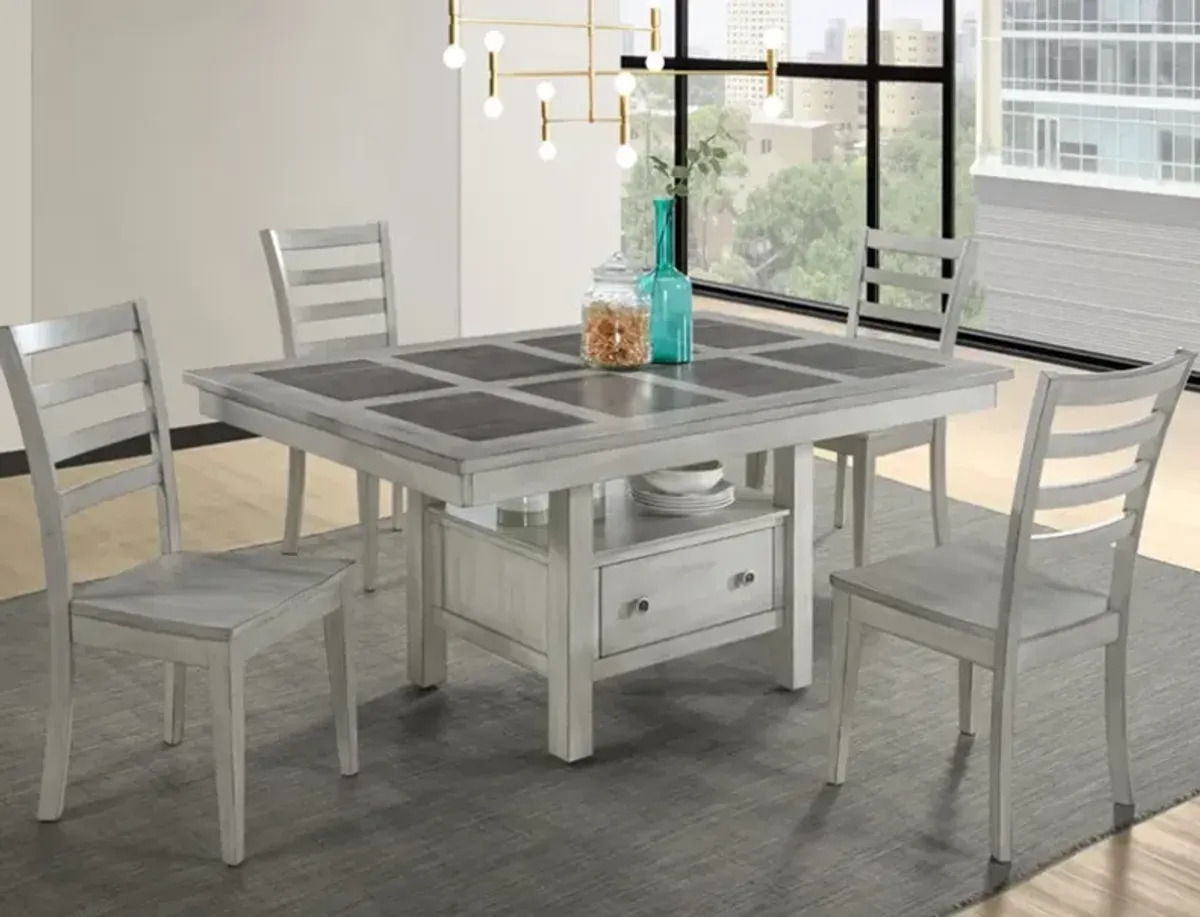 5 Piece Low Dining Set