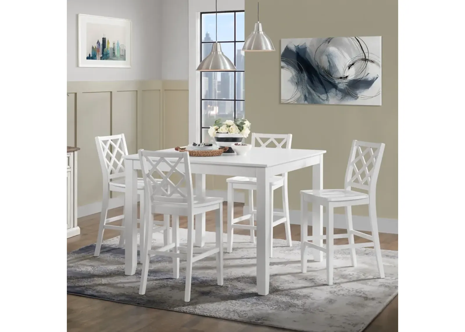 5 Piece Counter Dining Set