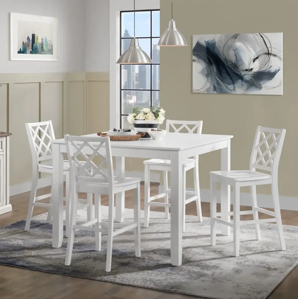 5 Piece Counter Dining Set