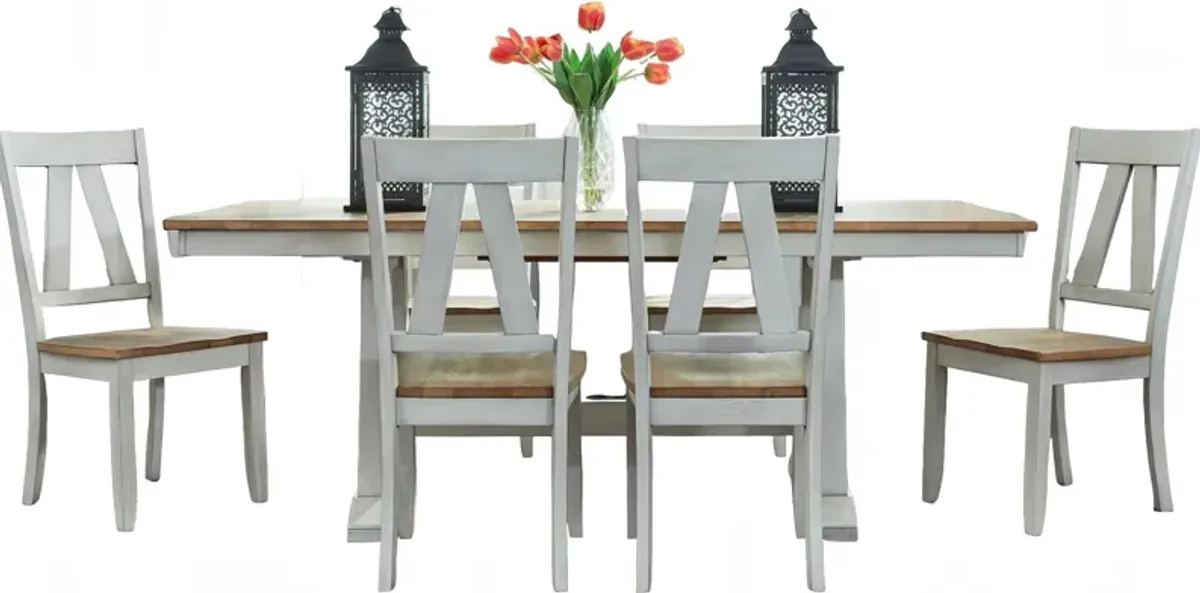 Lindsey Farm 7 Piece Dining Room Set