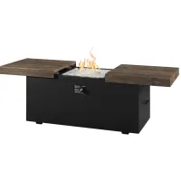 Sliding Fire Pit With Cover