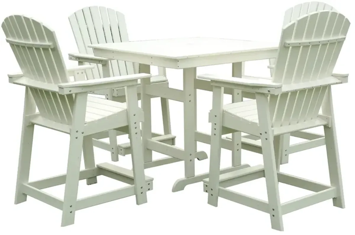 Hope 5 Piece Outdoor Pub Set