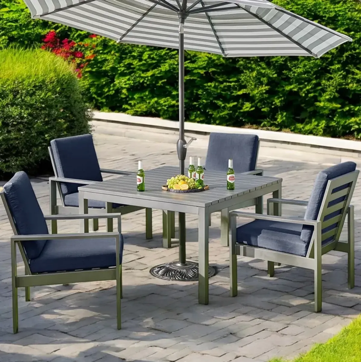 Newport 5 Piece Outdoor Dining Set