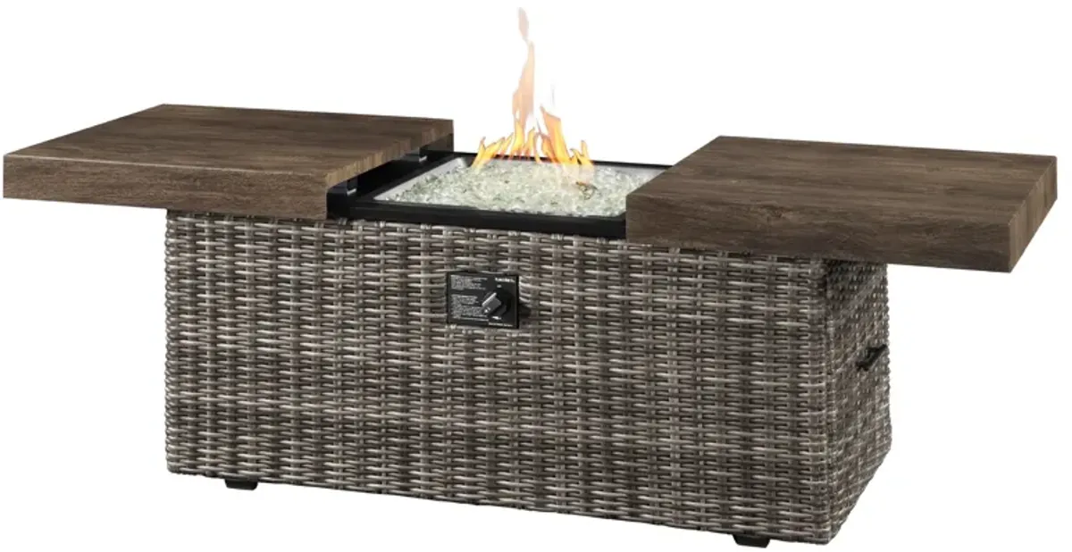 Outdoor Fire Pit With Cover