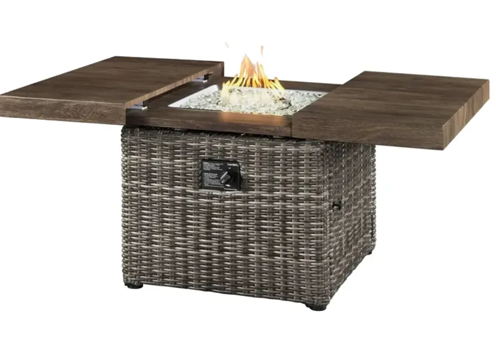 Sliding Top Fire Pit