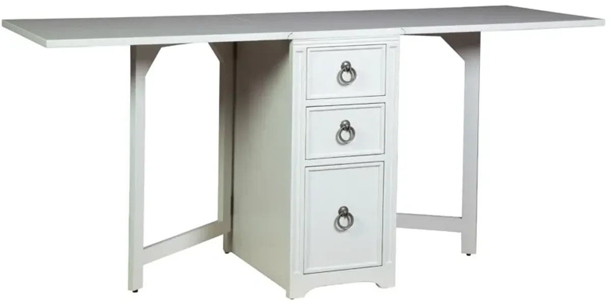 Gate Leg Cabinet Table