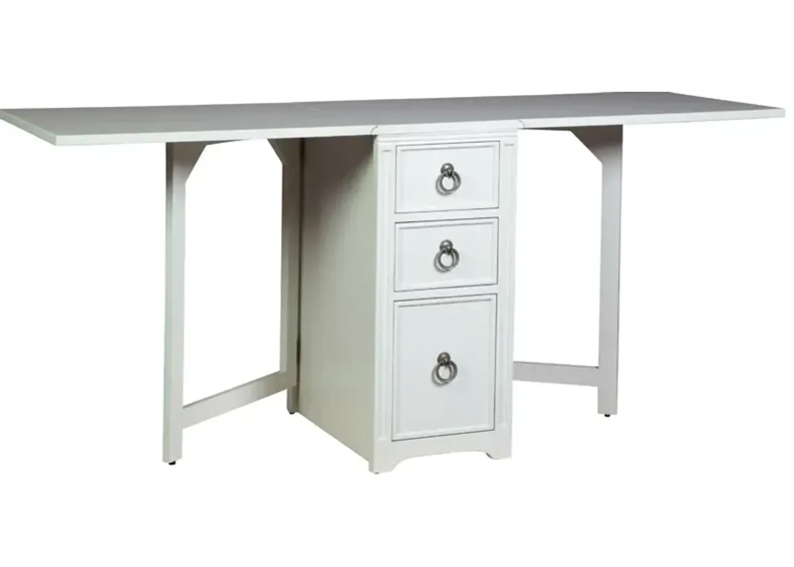 Gate Leg Cabinet Table