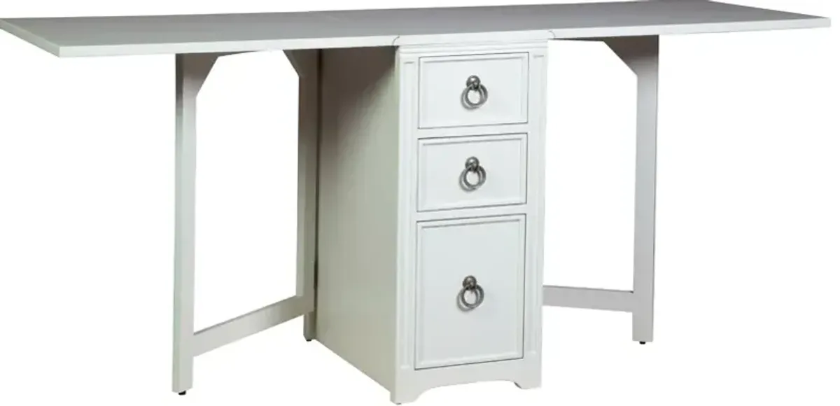 Gate Leg Cabinet Table