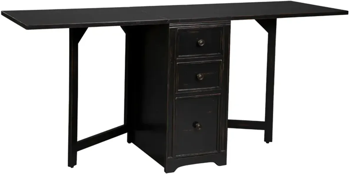 Gate Leg Cabinet Table