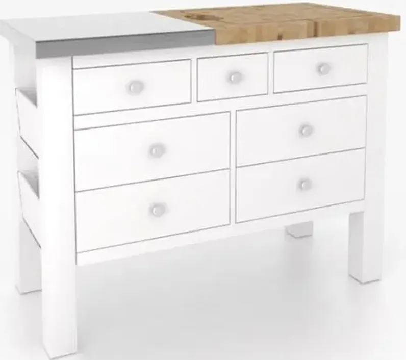 Kitchen Island by Cardi’s Furniture & Mattresses