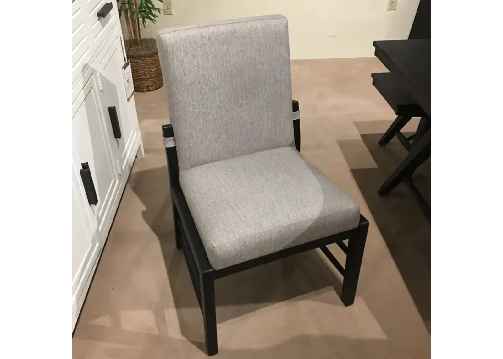 Upholstered Back Side Chair