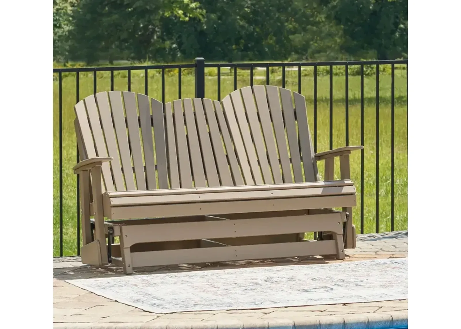 Outdoor Glider Loveseat