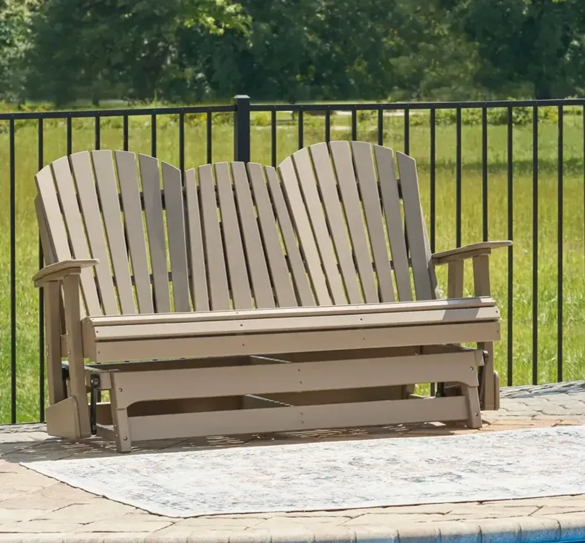 Outdoor Glider Loveseat