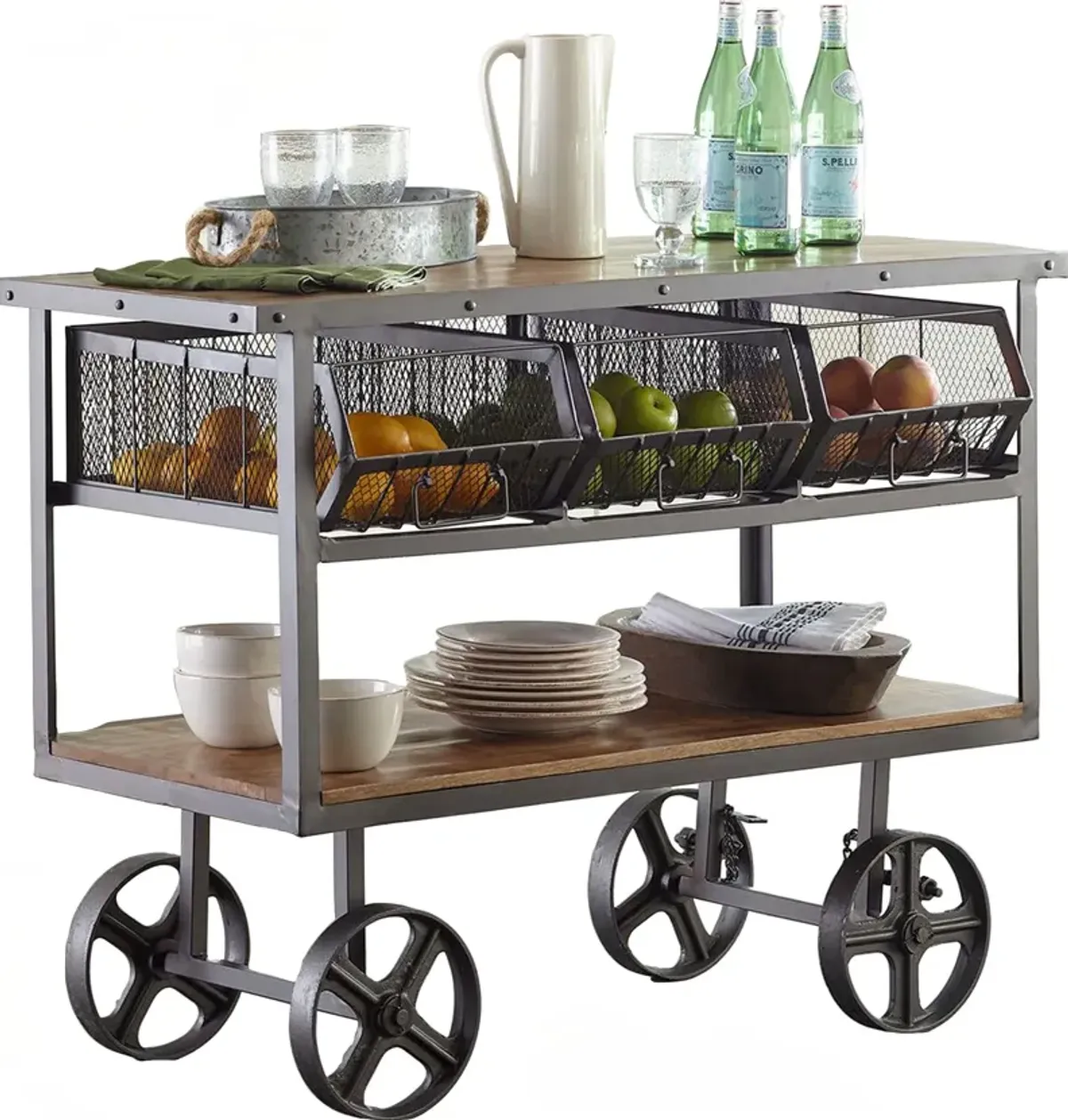 Farmers Market Accent Trolley