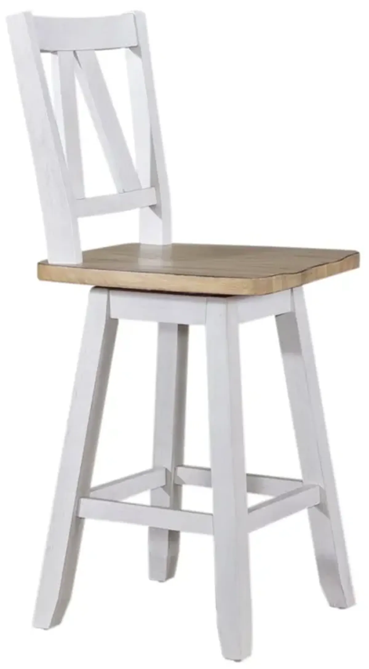 Lindsey Farm Swivel Counter Stool