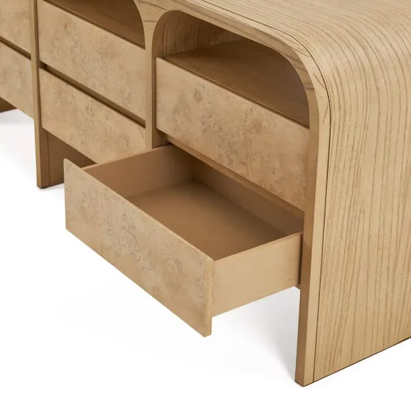 Crescent 6-Drawer Dresser