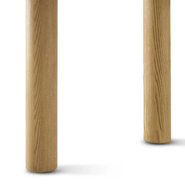 Ashen Round Dining Table, 47.2"