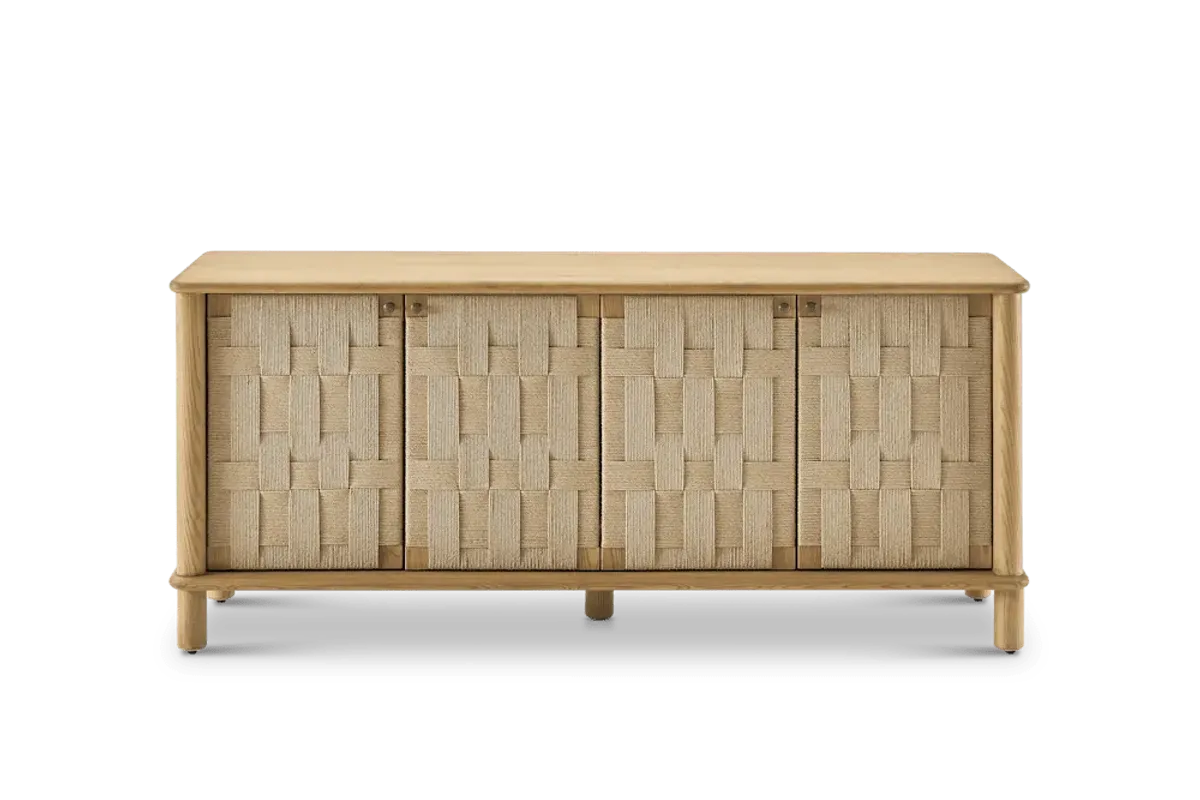 Ashen Papercord Sideboard