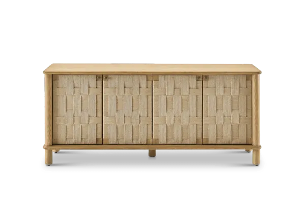 Ashen Papercord Sideboard