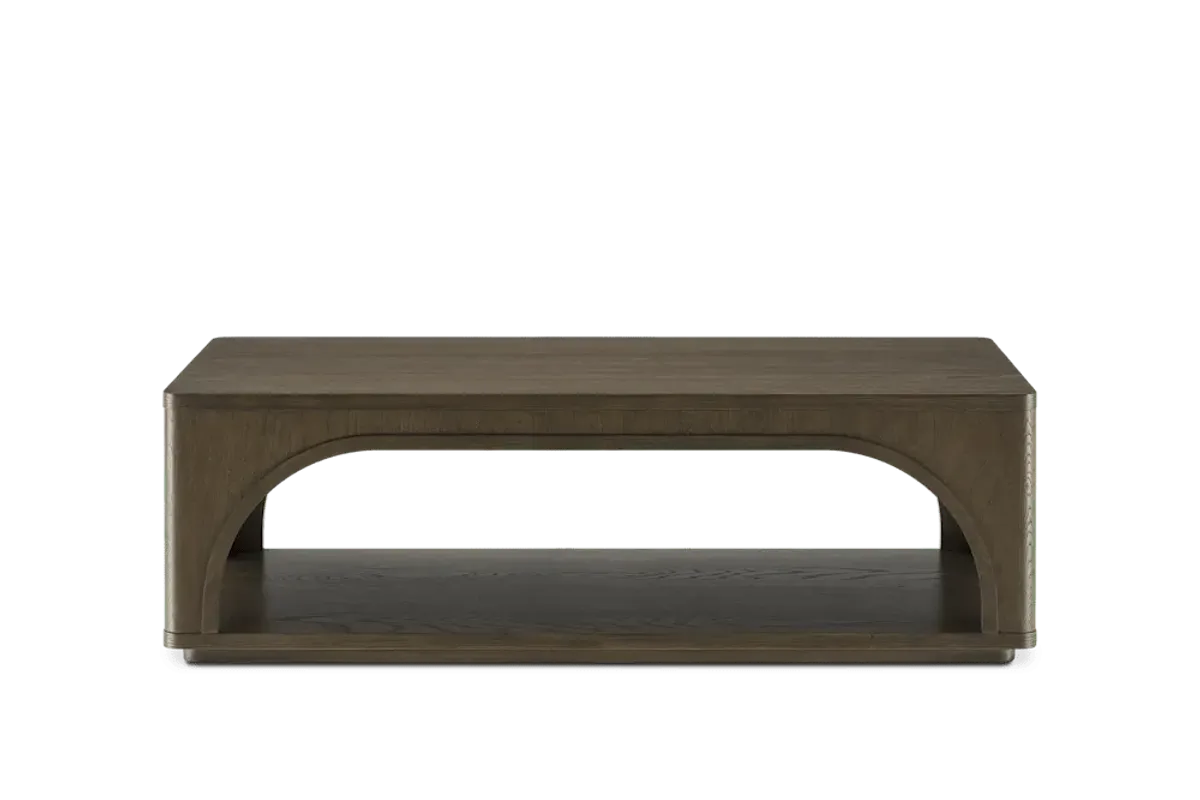 Arcadia Coffee Table, Caramel Oak
