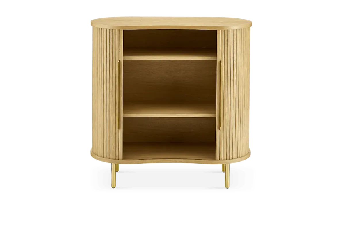 Harper Entry Cabinet, Natural