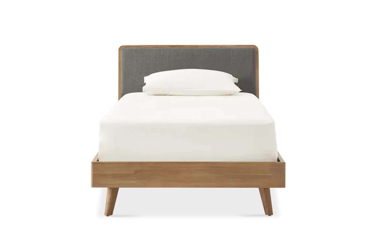 Seb Full Bed, (Performance Twill) Slate 