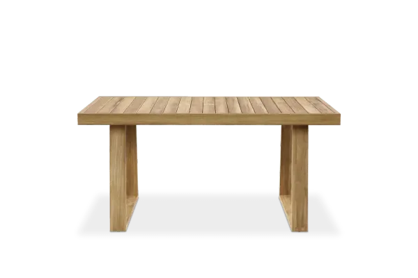Rio Outdoor Teak Dining Table, 63" (Treated Version)