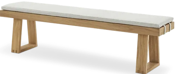 Rio Outdoor Teak Dining Bench,71" (Treated Version)