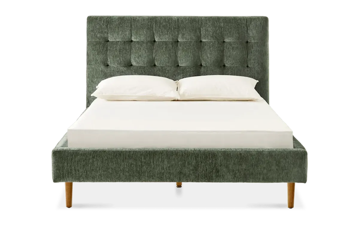 Madison Queen Size Bed, (Camille) Forest