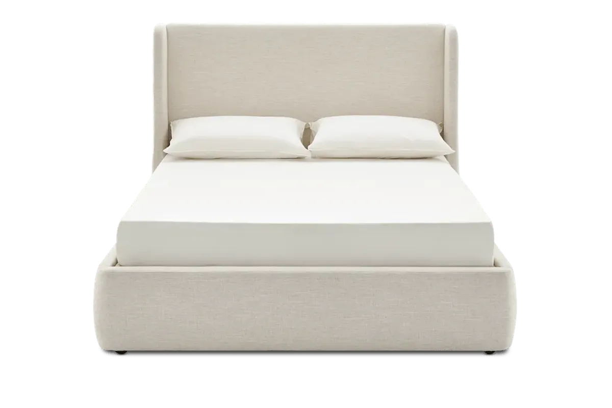 Dalton Queen Size Bed, (Navagio) Beach Linen