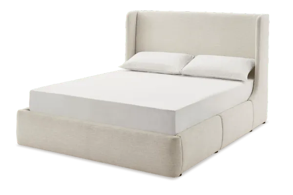 Dalton Storage King Size Bed, (Navagio) Beach Linen