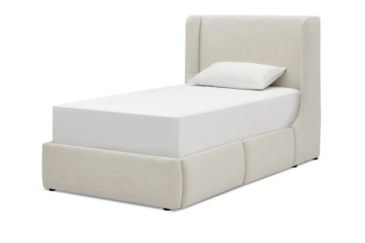 Dalton Full Storage Bed, (Navagio) Beach Linen