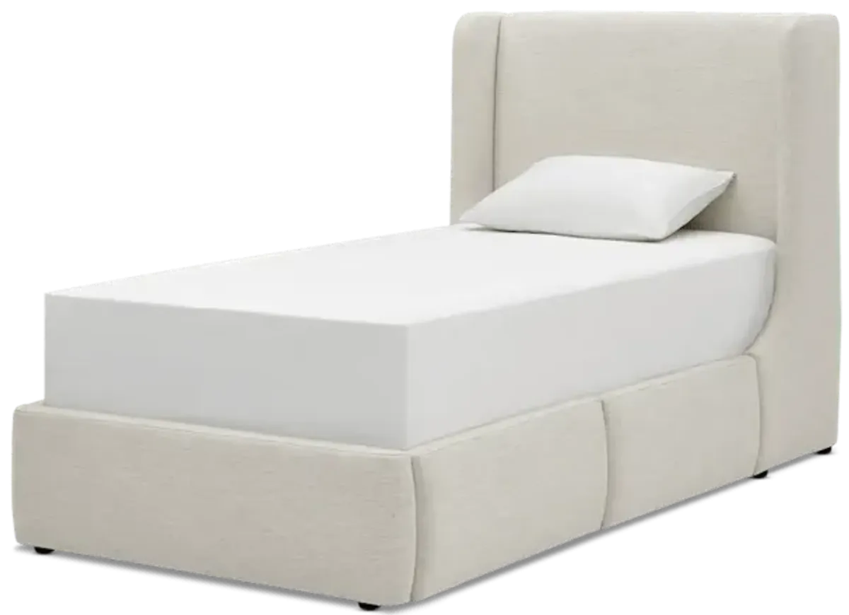 Dalton Twin Storage Bed, (Navagio) Beach Linen