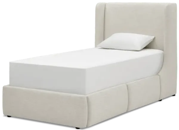 Dalton Twin Storage Bed, (Navagio) Beach Linen