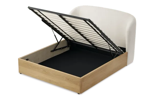 Auburn Wood Storage Bed